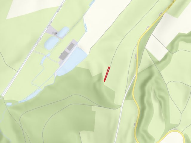 Pfedelbach, FS 1011/3 - Lageskizze - Paketverkauf von 8 Grundstücken (u. a. in Pfedelbach), mit Wald-/Gartenflächen in 5 Bundesländern *tlw. vertragslose Nutzung*