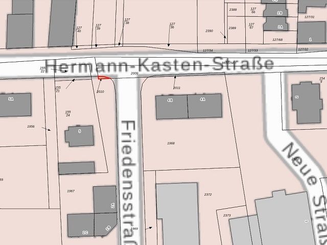 Staßfurt OT Löderburg , Flur 5, FS 2010 - Lageskizze - Paketverkauf von 8 Grundstücken (u. a. in Pfedelbach), mit Wald-/Gartenflächen in 5 Bundesländern *tlw. vertragslose Nutzung*