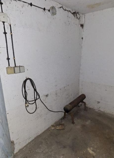 Ehemalige Waschküche im Nebengelass - Leerstehendes, stark sanierungsbedürftiges Einfamilienhaus im Dreiländereck von Sachsen, Brandenburg und Sachsen-Anhalt 