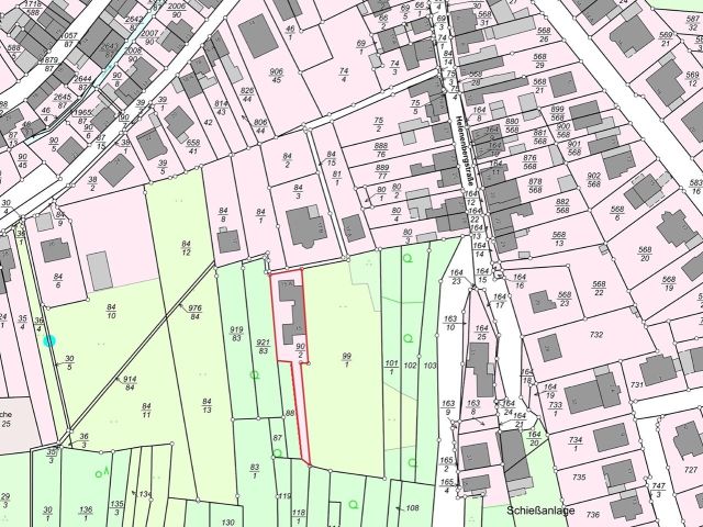 Lageskizze mit Umgebung - Eigentumswohnung in einem stark sanierungsbedürftigen Zweifamilienhaus *ca. 2 km westl. vom Rhein & 13 km von Bonn entfernt*