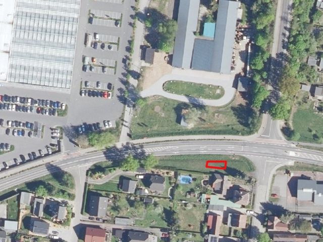  Lageskizze mit Luftbildunterlegung - FS 1840 - 5 Splitterflächen (u. a. Grün- und Landwirtschaftsfläche) in Cottbus **teilweise vertragslose Nutzung**