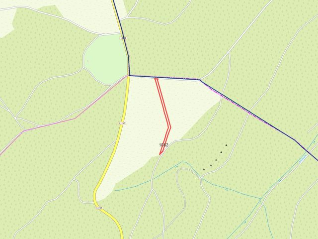 Lage des Verkaufsgegenstandes - Pachtfreies Grünland im Naturpark ´Thüringer Wald´