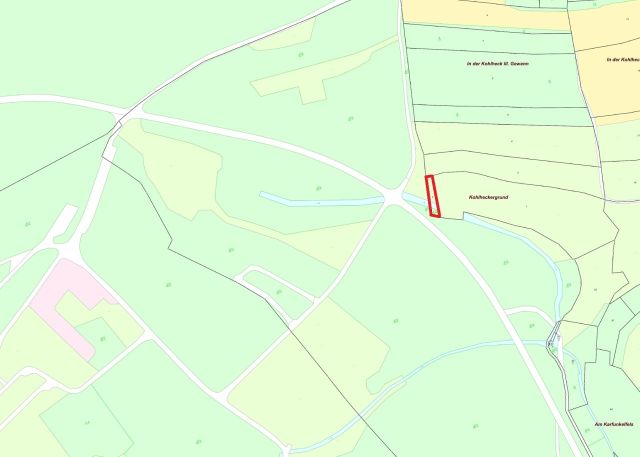 Umgebungsskizze - Grünlandfläche im Landkreis Kusel in Rheinland-Pfalz