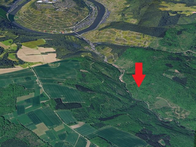 Lage Verkaufsobjekt und Umgebung - Vertragsfreie Grundstücke an der Straße ´Altlayer Bachtal´ (L194) **südöstlich der Mosel**