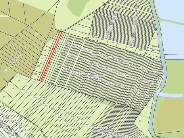 Lageskizze - Landwirtschafts-/Grünlandfläche in Brandenburg an der Havel südlich des Brandenburger Stadtkanals