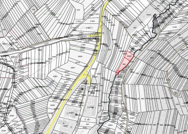 Lageskizze mit Umgebung - Vertragsfreie Grünfläche nahe der B41 **unweit der ´Liebenburg´ & vom Premiumwanderweg ´Schmugglerpfad´ entfernt**