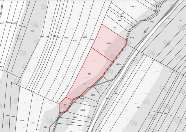Lageskizze - Vertragsfreie Grünfläche nahe der B41 **unweit der ´Liebenburg´ & vom Premiumwanderweg ´Schmugglerpfad´ entfernt**