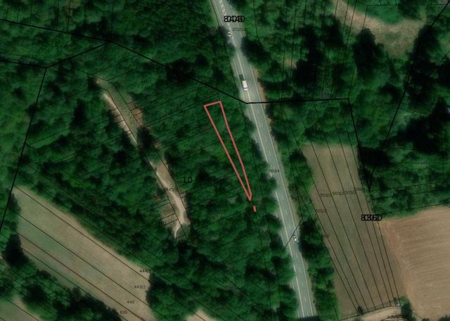 Lageskizze mit Umgebung und Luftbildunterlegung - Vertragsfreie Grundstücke westlich der B41 **nahe der Wendalinus Höhle**
