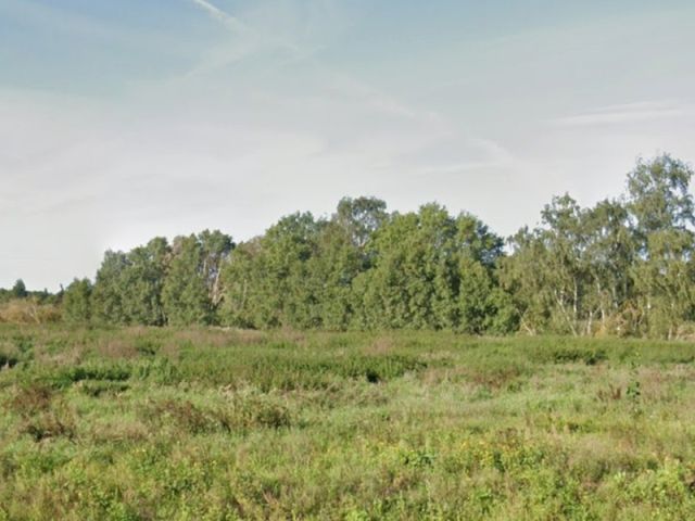 Blick von der B248 auf die Umgebung und Richtung Verkaufsgegenstand - 3,9/100 Miteigentumsanteil an einem Landwirtschaftsstreifen + im FNP (Neuaufstellung) als Gewerbefläche ausgewiesen