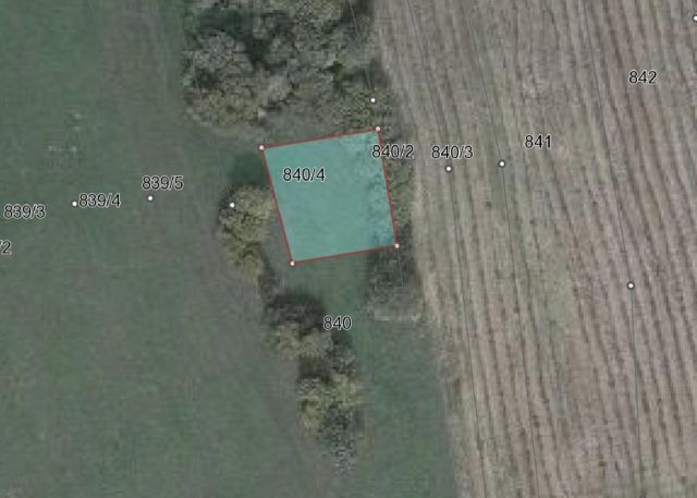Lageskizze mit Luftbildunterlegung - FS 840/4 - Teile der ehemaligen Westwallbunkeranlage  **etwa 30 km von Saarbrücken und der französischen Landesgrenze entfernt**