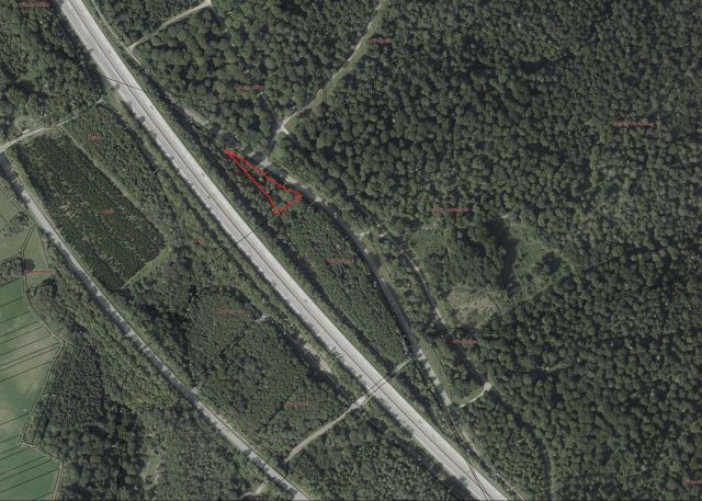 Umgebungsskizze - Waldfläche nahe der A61 im staatlich anerkannten Luftkurort Boppard im Oberen Mittelrheintal