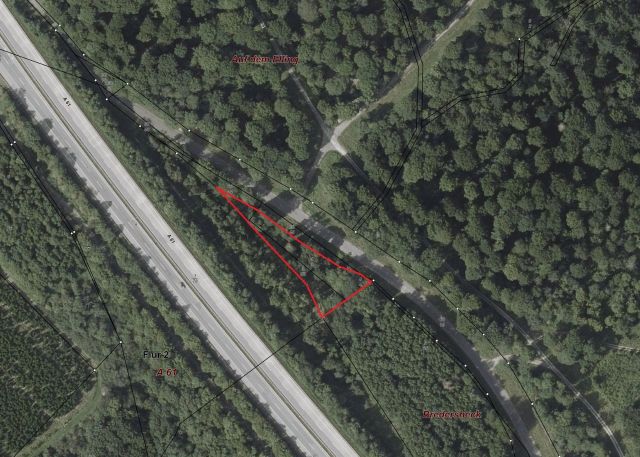 Lageskizze - Waldfläche nahe der A61 im staatlich anerkannten Luftkurort Boppard im Oberen Mittelrheintal