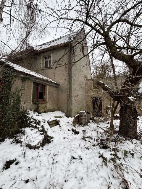 Blick auf die Baulichkeiten - Ruinöses Wohnhaus mit Nebengelass in Nordsachsen ca. 48 km von der Leipziger Innenstadt entfernt