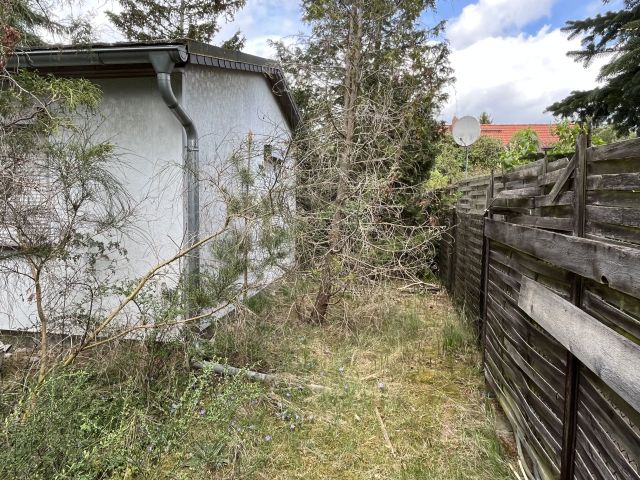 Verkaufsobjekt - Grundstück mit ehem. Bungalow, Schuppen & Carport ++in einem Wohn- und Erholungsgebiet im nordöstlichen Umland von Berlin++