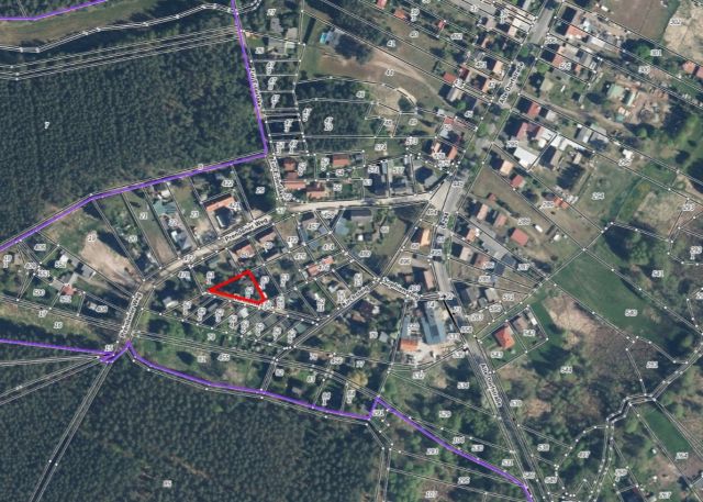 Lageskizze mit Umgebung und Luftbildunterlegung - Flurstück 62/9 - Grundstück mit ehem. Bungalow, Schuppen & Carport ++in einem Wohn- und Erholungsgebiet im nordöstlichen Umland von Berlin++