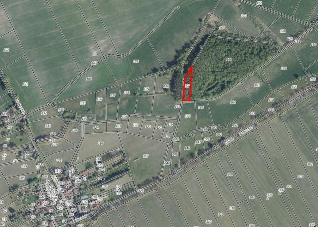 Umgebungsskizze - Waldfläche im Landkreis Ostprignitz-Ruppin etwa 10 km westlich von Neuruppin