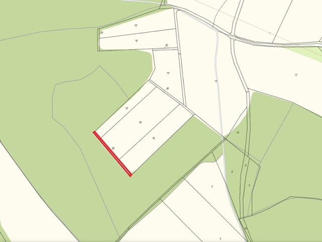 Lageskizze - Kleine Landwirtschaftsfläche im Süden Thüringens ca. 6 km vom Stadtzentrum der Kreisstadt Meiningen entfernt