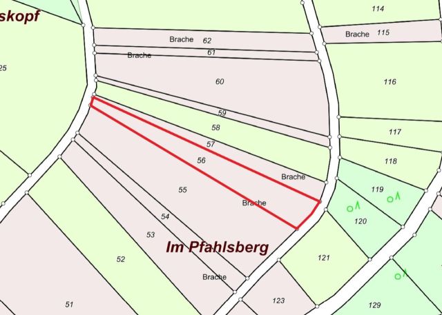 Lageskizze - Vertragsfreie, ehemalige Weinbergsfläche zwischen Weinbauflächen und Wohnbebauung im Moseltal