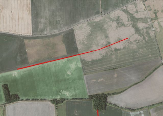 Lageskizze Flurstücke 1002 und 1007 - Insgesamt über 1,1 ha Acker- und Grünlandflächen - bis 30.09.2028 verpachtet ** Jahrespacht ca. 544 €