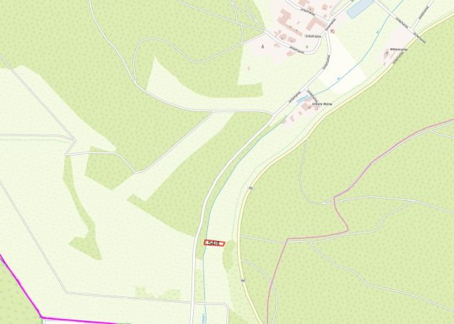 Umgebungsskizze - Grünlandfläche im Südwesten des Freistaates Thüringen