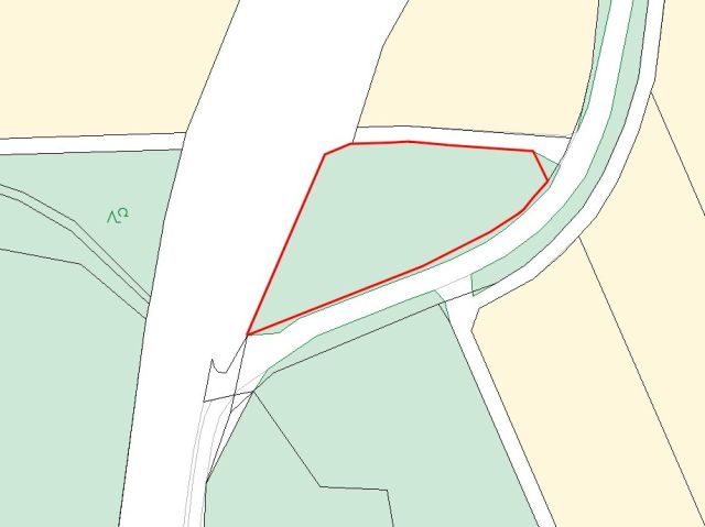Lageskizze - Gehölzfläche an einem Radweg nördlich von Oberlauringen