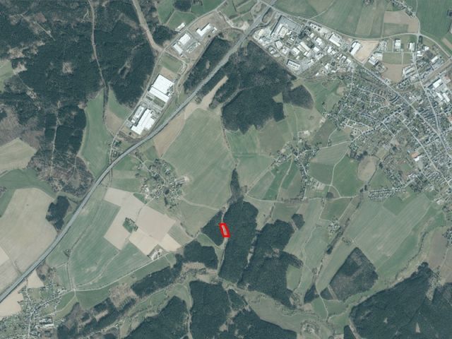 Umgebungsskizze - Grünlandfläche im Vogtland