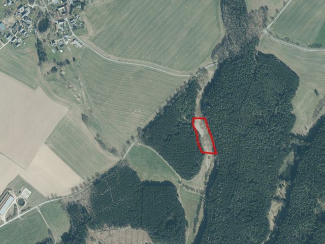 Umgebungsskizze - Grünlandfläche im Vogtland