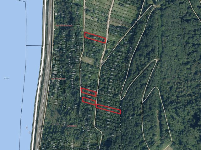 Lageskizze mit Umgebung und Luftbildunterlegung - Vertragsfreie Waldflächen in der Weinlage ´Neefer Petersberg´++oberhalb der Mosel & teilweise mit Blick auf die Mosel++