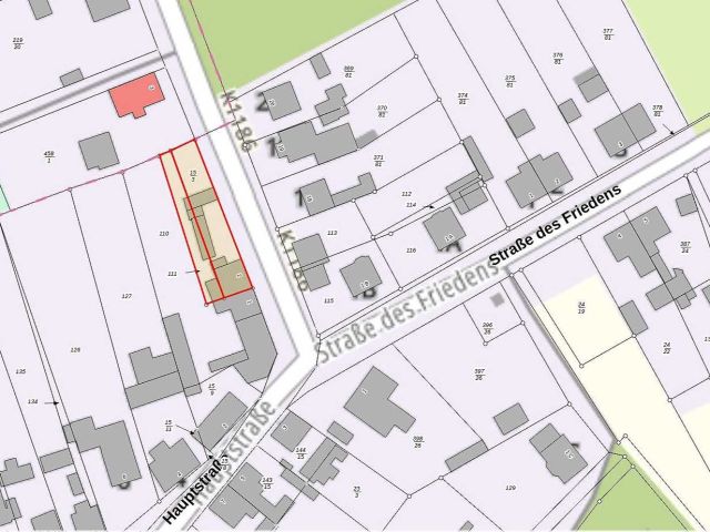 Lageskizze - Einfamilienhaus mit Anbau, Wintergarten & Nebengebäuden nördlich der Landeshauptstadt Magdeburg +ruhige Lage+