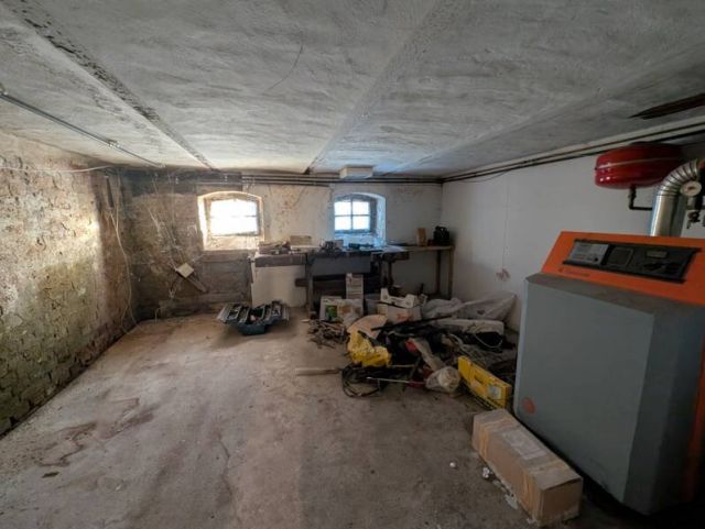 Innenansicht Keller (Heizungsraum) - Einfamilienhaus mit Anbau, Wintergarten & Nebengebäuden nördlich der Landeshauptstadt Magdeburg +ruhige Lage+
