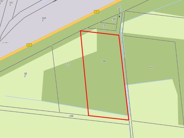 Lageskizze - Vertragsfreie Grünlandfläche teilweise mit Gehölzbewuchs in Angermünde