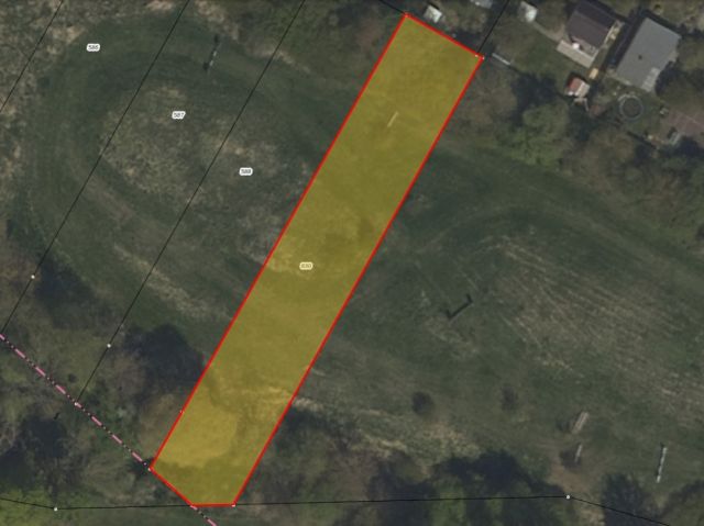 Lageskizze - Landwirtschaftsfläche hinter einer Kleingartenanlage südöstlich von Halle (Saale)