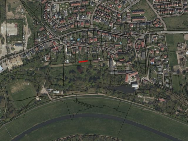 Umgebungsskizze - Kleine Grün-/Gartenfläche in der historischen Parkanlage ´Apels Gut´ des Rittergutes Ermlitz