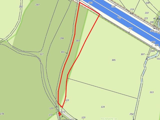 Lageskizze - 2 Grundstücke (Waldfläche und Landwirtschaftsfläche) an der A12 ++südöstlich von Berlin im Landkreis Oder-Spree++