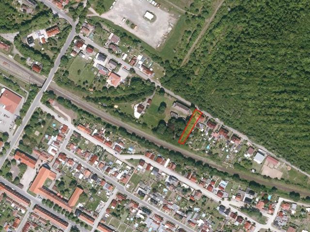 Umgebungsskizze - Leerstehende Doppelhaushälfte ca. 1 km südlich des ´Concordia-Sees´ und ca. 50 km südwestlich der Landeshauptstadt Magdeburg