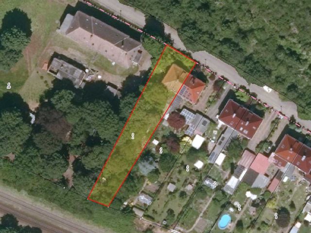 Lageskizze - Leerstehende Doppelhaushälfte ca. 1 km südlich des ´Concordia-Sees´ und ca. 50 km südwestlich der Landeshauptstadt Magdeburg