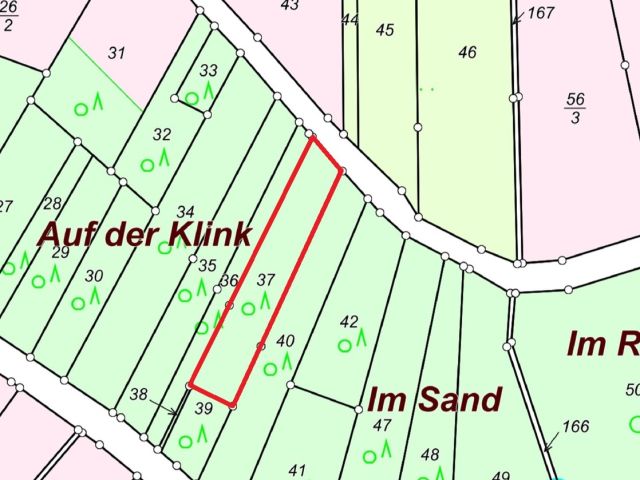 Lageskizze - Bewaldete Fläche ca. 20 km nordwestlich der Koblenzer Innenstadt